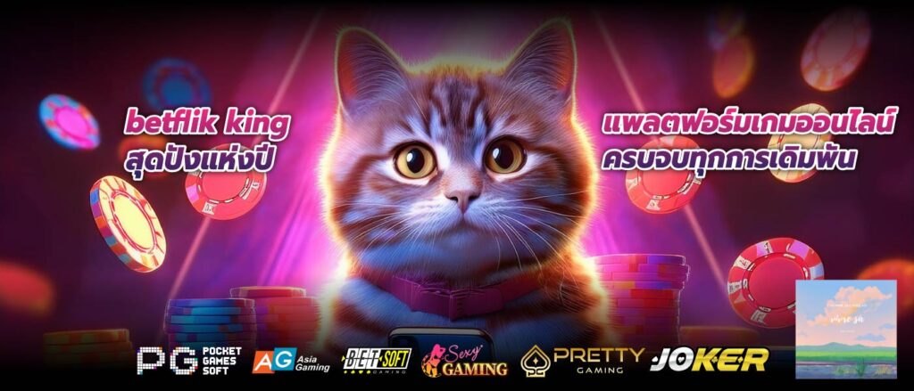 betflik king แพลตฟอร์มเกมออนไลน์สุดปังแห่งปี ครบจบทุกการเดิมพัน